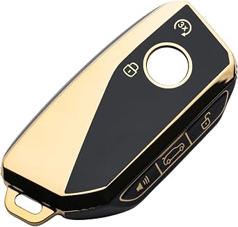 Key Fob Cover Fit for BMW I7 M Sport 2024 2025 X7 i7 xi X1 IX M5 7 Series 735Li 740 5-Button Smart Key