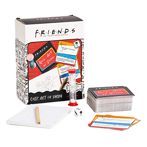 Paladone Friends TV Show Trivia - Act or Draw Game - Official Merchandise