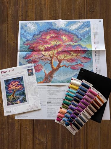 Image of RIOLIS - Mysterious Universe 2240, Cross Stitch Kits 11 inch x 15 inch, Cross Stitch Kits for Beginners & Advanced, Crossstitching Kits Adult, Counted Stitching Kits, Embroidery Kit