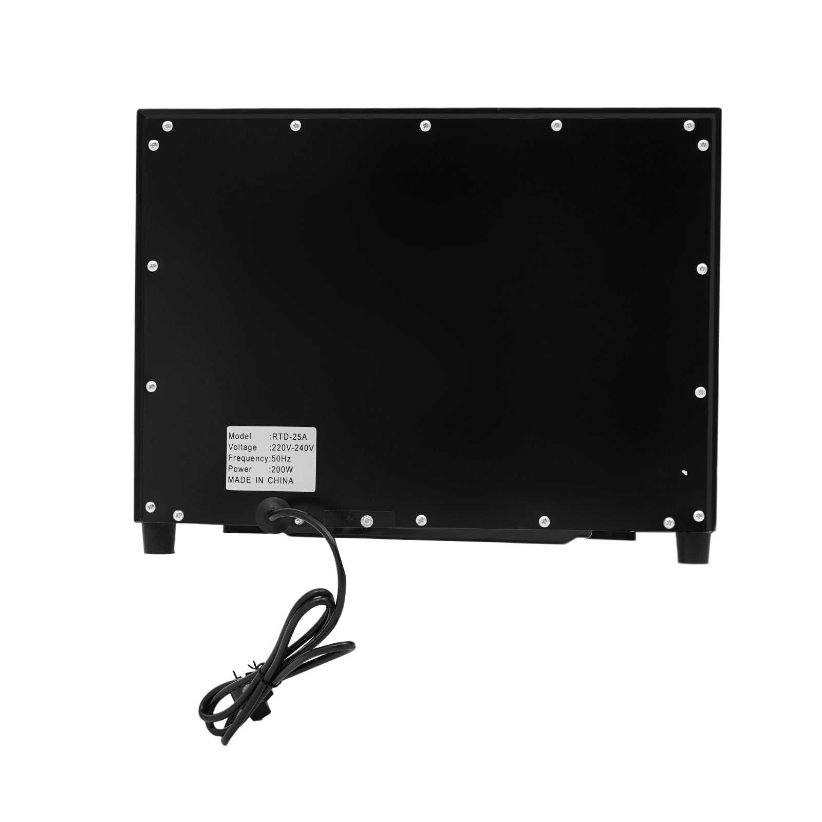 23L Handtuchwärmer mit UV-Lampe, 3-in-1 Handtuchheizschrank (Schwarz) | Heizen, Warmhalten & UV-Reinigung, 50-60 Handtücher, 70–80 °C, Überhitzungsschutz, Handtuchschrank für Schönheit, Salon, Spa