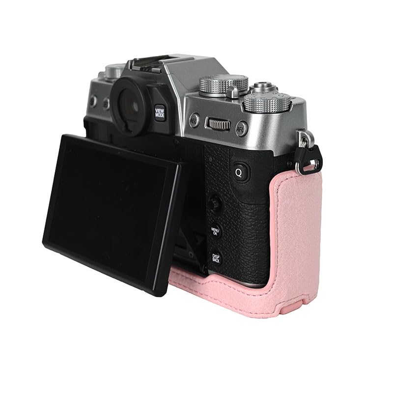 Funda mitad cámara piel PU para Fujifilm X-T30 III miniatura 7
