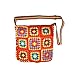 Lakhays Patchwork Granny Square Shoulder Bag-Black