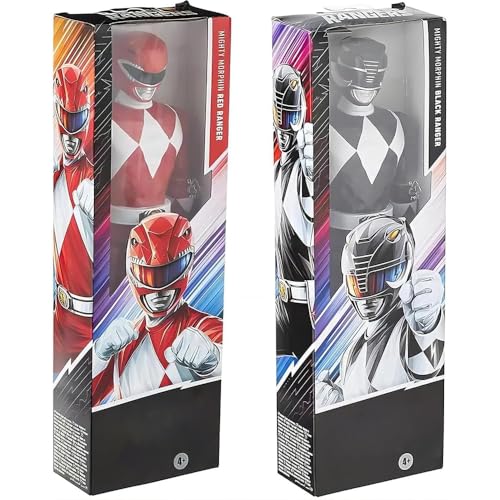Mighty Morphin Ranger 12-Inch Action Figure Toy (2set)