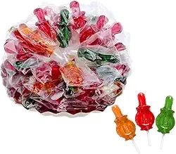 Pirulito Caseiro Chupeta Tradicional 50 unidades - Pirulitos Bico de Mel