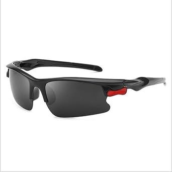 Polarized Sports Sunglasses Lightweight Frame Outdoor Cycling Eyewear Men Women Mirrored Glasses for Running Baseball Golf Fishing