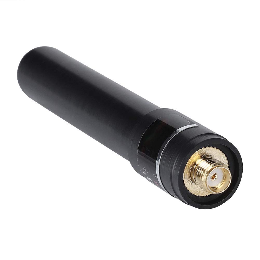 Antenna compatibile con Baofeng UV-5R Mobile Ham Radio, HH-S518+ SMA-F UV ad alto guadagno Dual Band antenna corta radio radio antenna