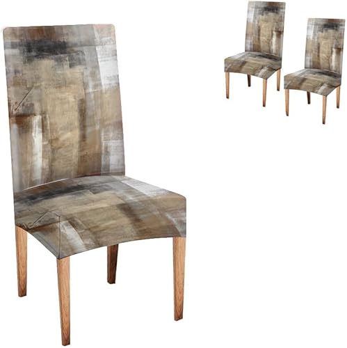 Miniatura 33 de CAPSCEOLL Juego de 4 fundas para sillas de comedor, color turquesa, turquesa, turquesa, turquesa, turquesa, verde azulado, fundas de asiento Parson