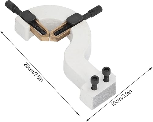 Miniatura 3 de Estabilizador de torno, soporte de torno estable, accesorio de herramienta de torneado de madera, hierro fundido, cobre, para WM‑210 8x16 pulgadas,