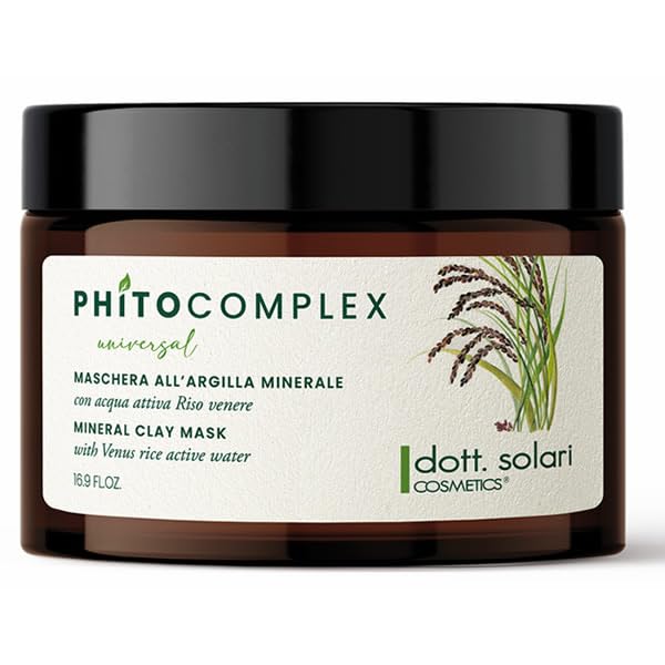 dott. solari cosmetics - Phitocomplex Maschera all'argilla minerale 500 ml