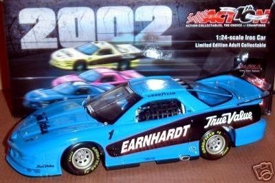 1999 Dale Earnhardt #1 Azul IROC Valor Verdadero Escala 124 Edición Limitada Firebird Xtreme Action Racing Edición 2002