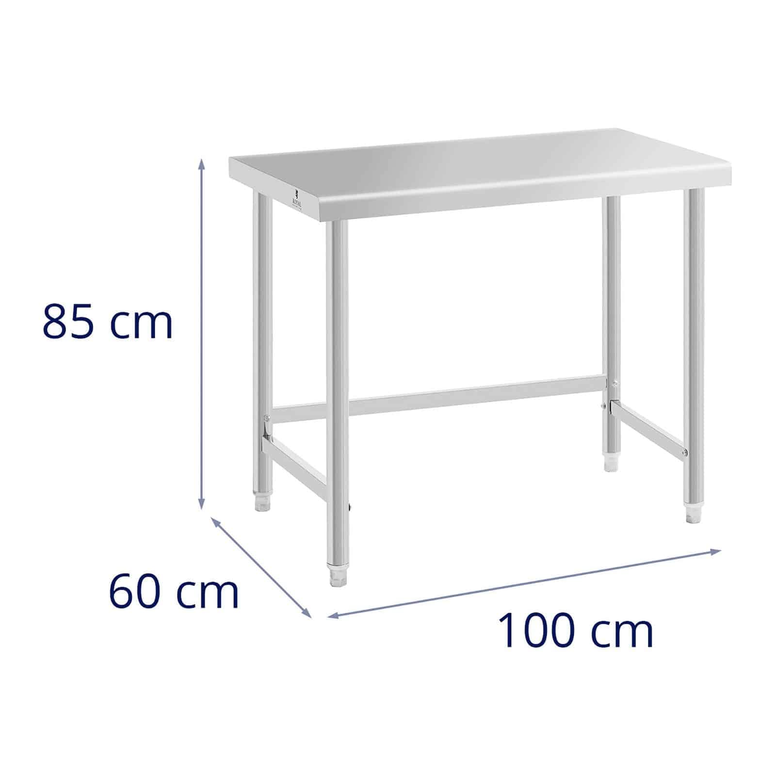 Plan De Travail De Cuisine Stratifié Réversible MODERNA ONELIA Blanc 100x60cm Epaisseur 38mm 97180151