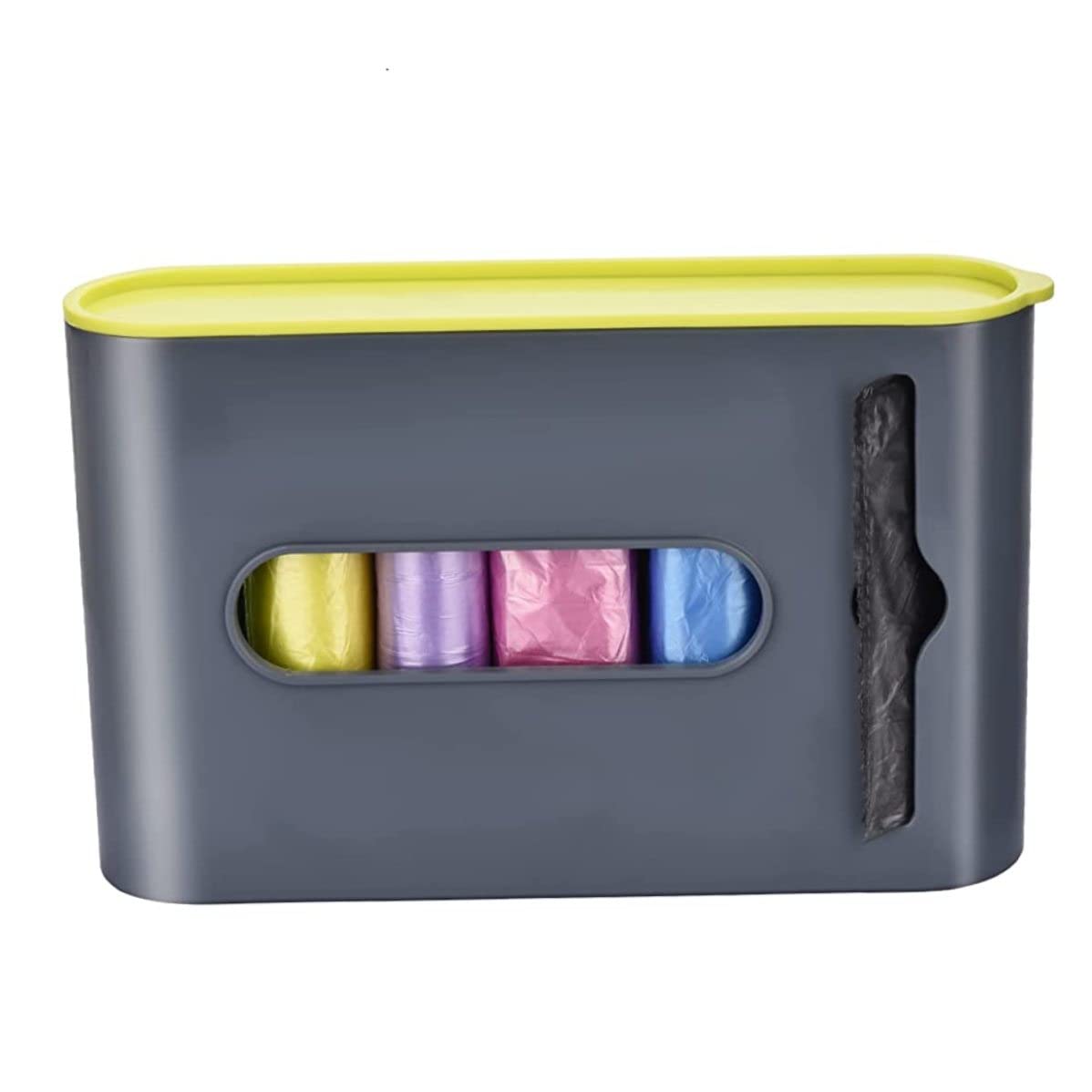 Wall Mount Dog Bag Dispenser Outdoor for Yard Garden Fence Indoor Pet Waste Bag Holder and Storage Station Modern Durable Box