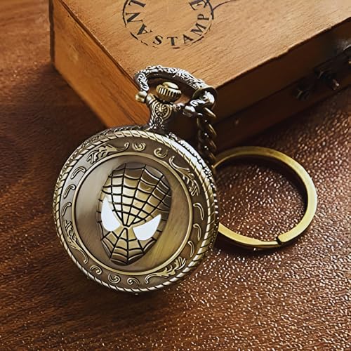 Image of Antique Bronze Pocket Premium Vintage Theme Metallic Home Key Chain & Key Rings | Best Gift for Men, Woman, Boys & Girls on their Special Occassions