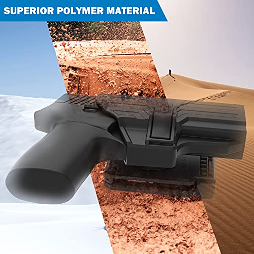 Owb Holster For Sig P320 Compact 9Mm/.40, 360° Adjustable Paddle Belt Holster For Sig Sauer P320 M18/ X Compact/ P320 Rx Compact/X Carry, Outside Waistband Open Carry Holster With Rapid Release, Rh #TOP6