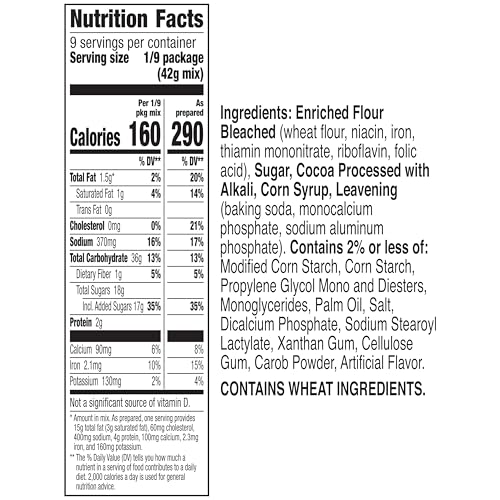 Betty Crocker Favorites Super Moist Devil's Food Cake Mix, Holiday Baking, 13.25 oz