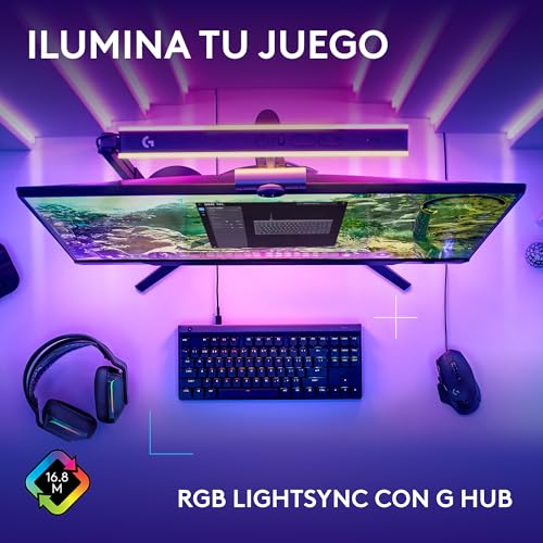 Variante de Logitech G G515 TKL perfil bajo RGB PBT - Negro