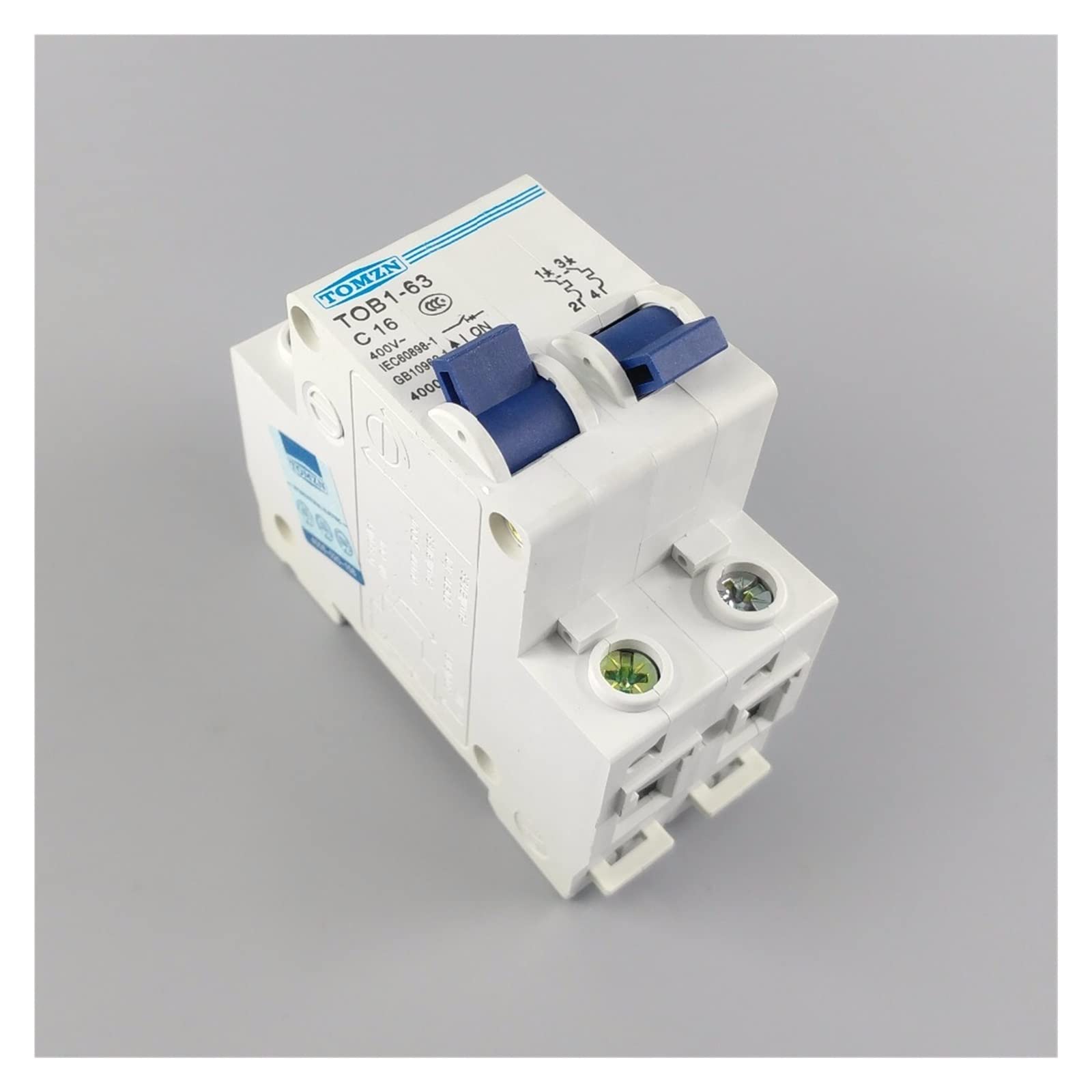 MTS disjoncteur commutateur de transfert manuel 1P 16A 50/60Hz pour réseau électrique domestique