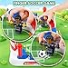 WeeHomm 2-in-1 Play Soccer Board Game for Kids, Foosball Figures PK, Foosball Table for Kids 8-12, Soccer Toys for Boys, Tabletop Football Game, Birthday Gifts for 4-10 Years Old