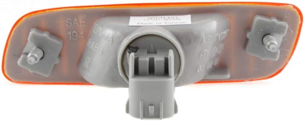 CarLights360: For 2004 2005 2006 Scion xA Side Marker Light Assembly Passenger Side w/Bulbs DOT Certified For LX2551103