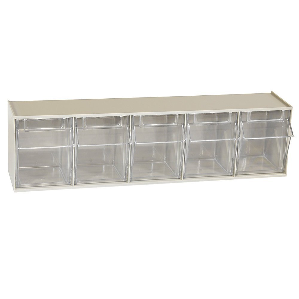 Akro-Mils Tiltviewa Bin Cabinet - 5 Bins