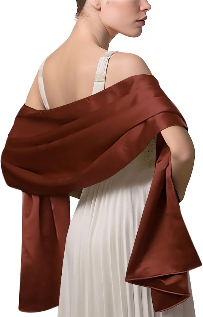 Amazon | [LumiSyne] レディース サテン シフォン フォーマル