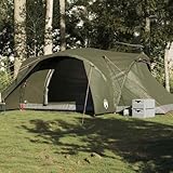 Homgoday Tienda campaña Familiar iglú 6 Personas Impermeable Verde Oliva Tienda de campaña Ligera Tienda de Playa Tiendas Camping Tienda Camping Tienda de campaña Familiar Verde Oliva