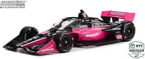 Miniatura 2 de Collectibles Greenlight 11161 2022 NTT IndyCar Series - #06 Helio Castroneves  Meyer Shank Racing, AutoNation y (configuración de curso de