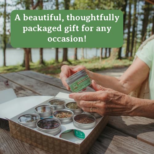 Miniatura 2 de Heavenly Tea Leaves Muestra de té surtido, muestra de té orgánico de hojas sueltas, 9 tés de hojas sueltas surtidos y tiisanas de hierbas