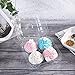 ONE MORE [25pcs] Clear Cupcake Boxes 4 Cavity Holder, Large 4 Compartment Muffin Containers Plastic Cupcake Carrier with Deep Dome 4
