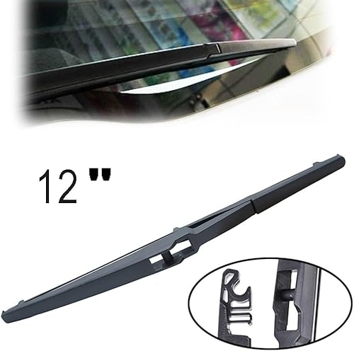 Miniatura 3 de Juego de limpiaparabrisas delantero y trasero compatible con Daihatsu YRV 2000-2005 parabrisas ventana 21 + 14 + 12 pulgadas