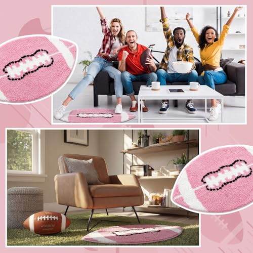 Tapete deportivo rosa para baño 80x49 cm Lyrow miniatura 5