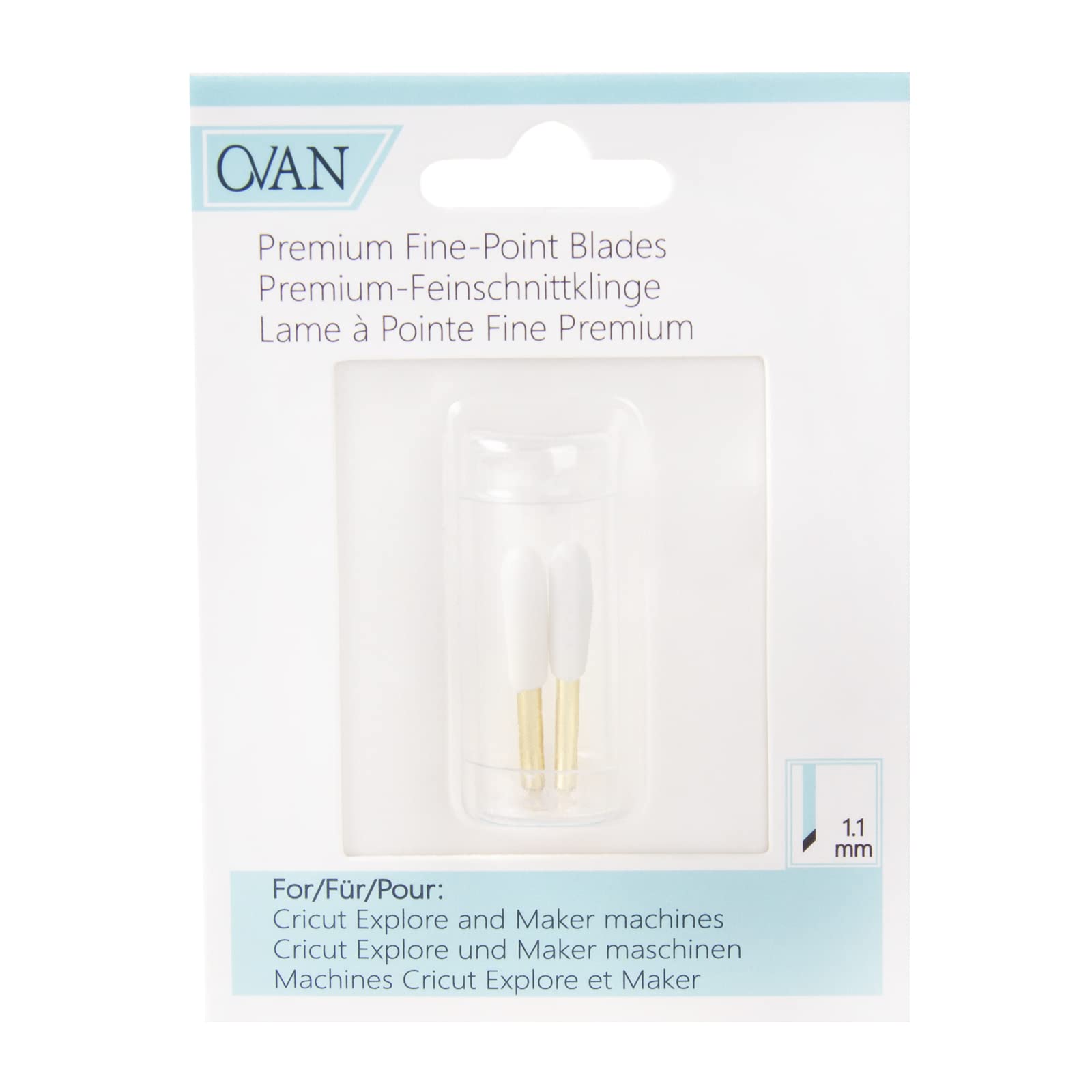 Niantime 20 Lame Punta Fine Per Plotter - Compatibili Cricut Maker E Explore