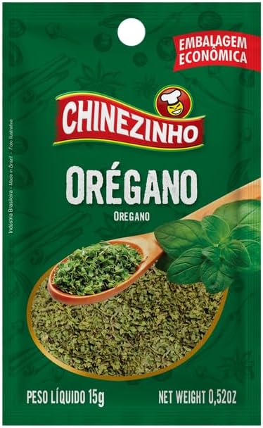 Chinezinho, Orégano desidratado, 15 Gramas