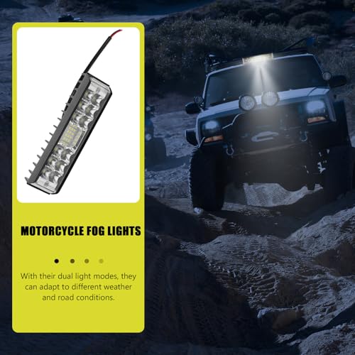 Luces LED para viaje nocturno en moto y clima variable 4