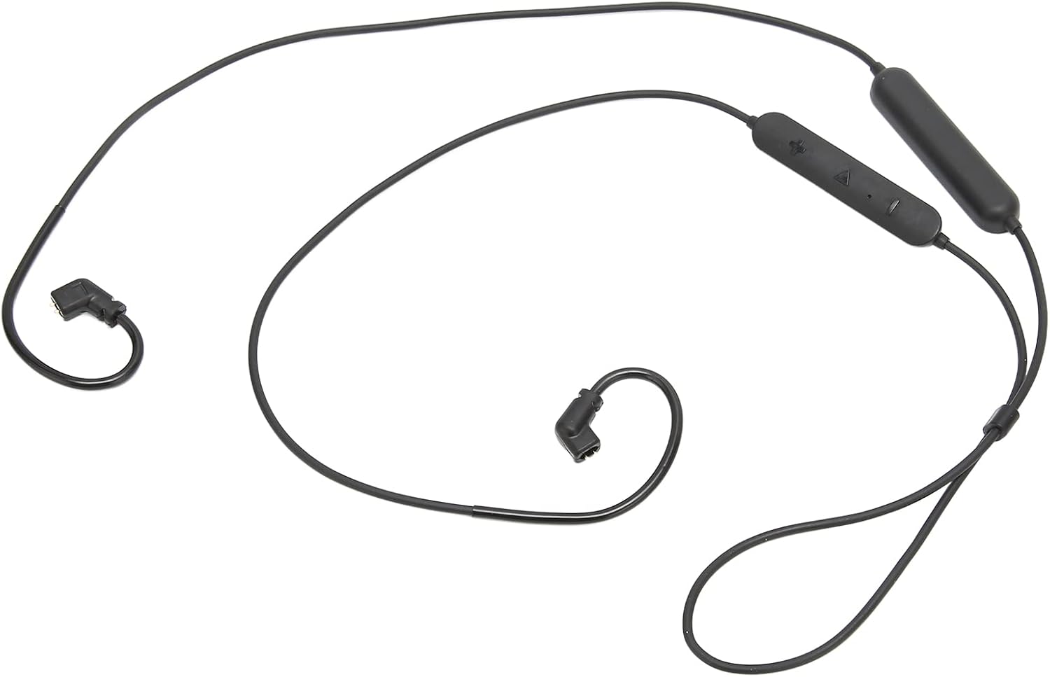 Headphone BT 5.0 Adapter Cable, Low Latency Wireless Earphone Cable with Microphone and Controller for KZ: Pro Pro X ZS10 ZSX AS12 AS16 (Black)