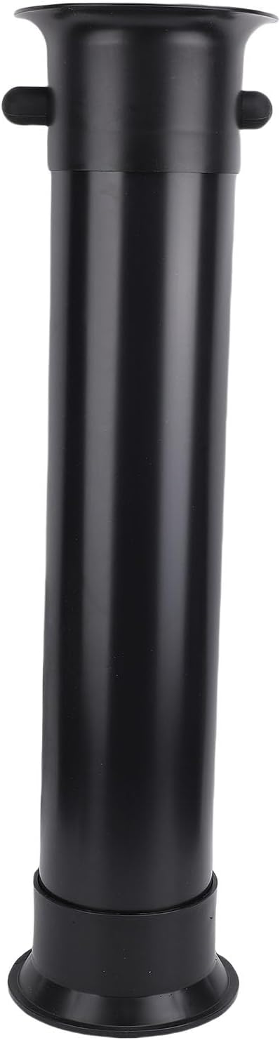 WALFRONT Coffee Knock Box Commercial Grade with Removable NonSlip Base Large Capacity Vertical Design for Cafes Restaurants and Home Kitchens ABS Material 88 X 22.5cm