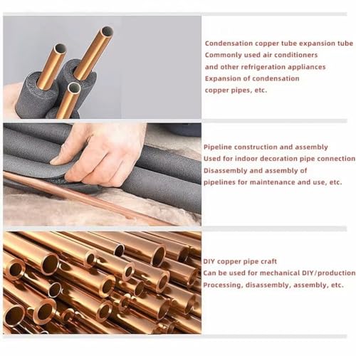 Kit de herramientas expansoras hidráulicas eléctricas con cabezales reemplazables, batería y cortadores de tuberías para aire acondicionado, tuberías de cobre