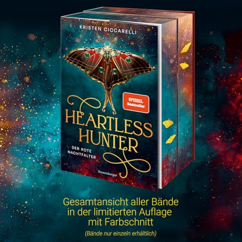 Heartless Hunter. Der rote Nachtfalter, Band 1 (SPIEGEL Bestseller | Knisternde Romantasy) (Der rote Nachtfalter, 1)
