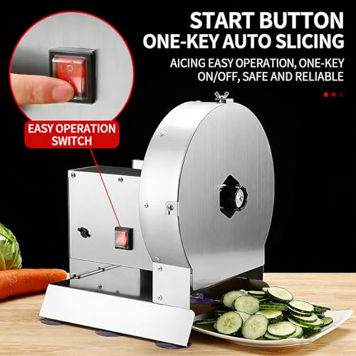 Cortadora eléctrica de verduras de acero inoxidable miniatura 2