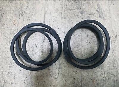 (2) Sitrex 5' Finish Mower Belts Model SM150 Part #600.139 USA Made!!!