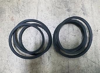 2 Curtis 4 Finish Mower Belts Model FM120 Part #542002 USA Made!!