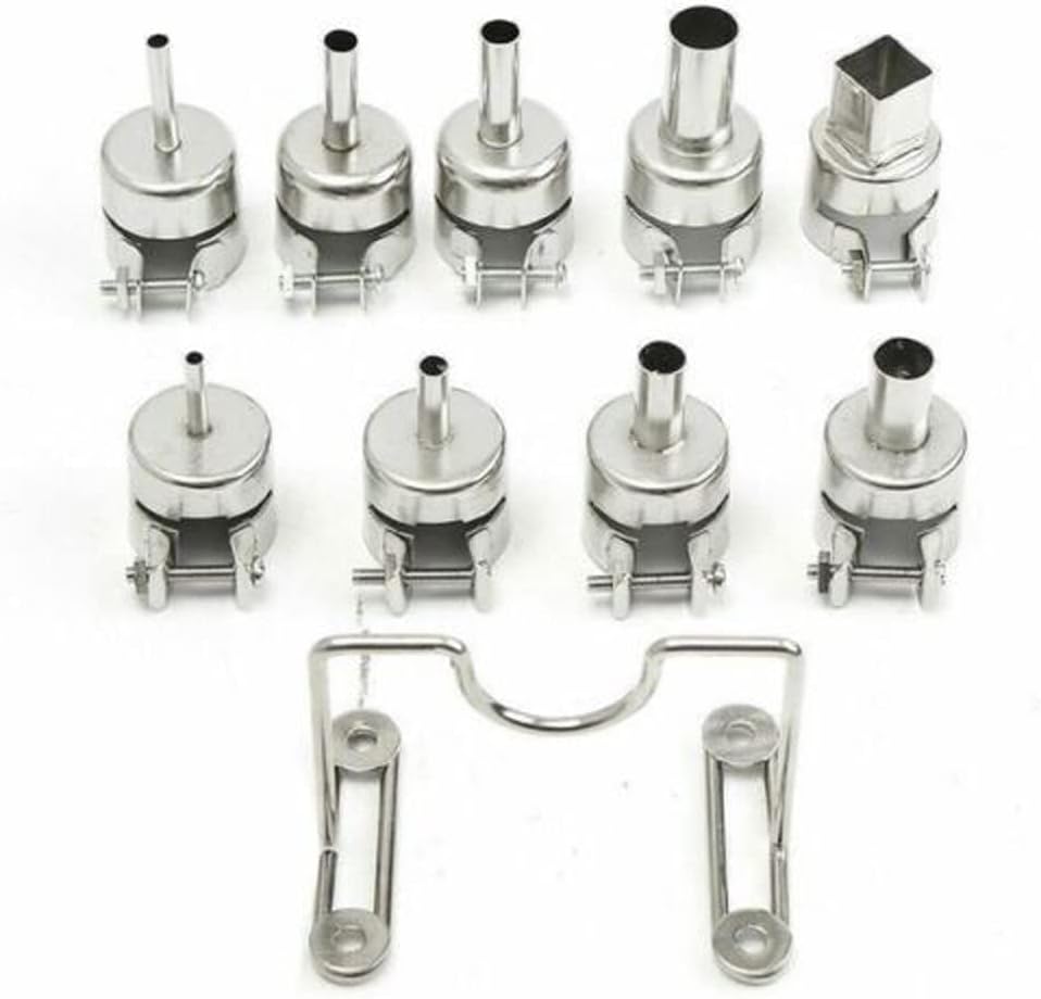 110V 450W LCD Hot Air Torch Plastic Welding Gun Welder Pistol Soldering Tool Nozzles