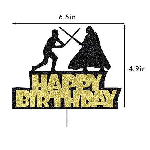 Decoração de bolo de guerra alienígena Anxdh decoração de festa de aniversário de crianças, festa te