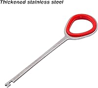 Vista 4 de Goture Alicates de pesca Removedor de gancho de acero inoxidable Alicates multifunción de pesca Tijeras de pesca Cortador de línea trenzada Equipo