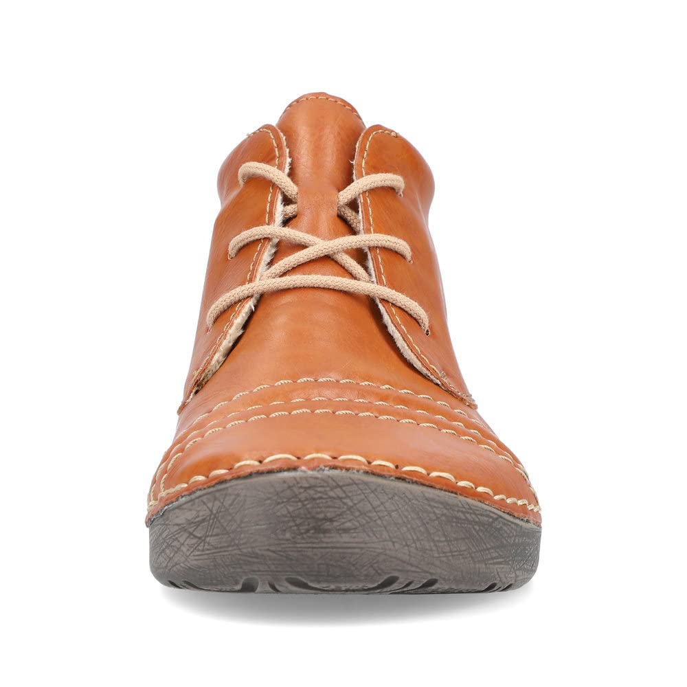 Rieker Damen Bequemschuhe 52532, Frauen Schnürhalbschuhe