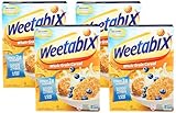 Weetabix Whole Grain Cereal Biscuits, Non-GMO Project Verified, Heart Healthy, Kosher, Vegan, 14 Oz Box (Pack of 4)