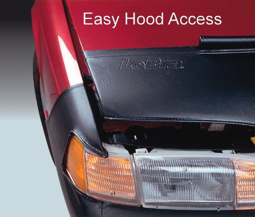 Lebra 2 Piece Front End Cover Black - Car Mask Bra - Fits - Hyundai,Accent,2006 Thru 2009 #TOP4