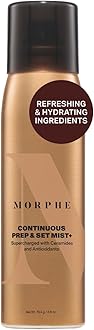 Continuous Prep & Set Face Mist - Hydrating Setting Spray for Makeup & Skin Prep - Enriched with Ceramides and Antioxidants for a Radiant Finish (2.8 oz)