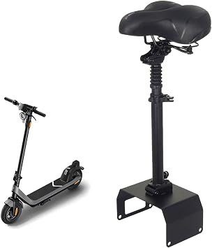 Electric Scooter Seat Only for NIU Adult Scooter KQi2, KQi3, KQi3 PRO, Foldable eScooter Saddle, Shockproof, Comfy, Adjustable Height