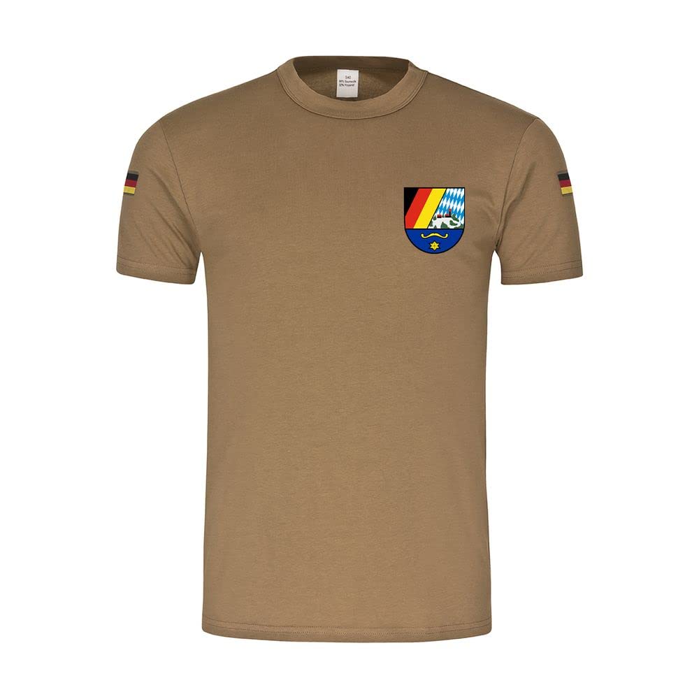T-shirt armée allemande Tropen kaki XXXL avec marquage militaire - 3